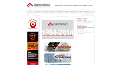Desktop Screenshot of euroconsult-online.it